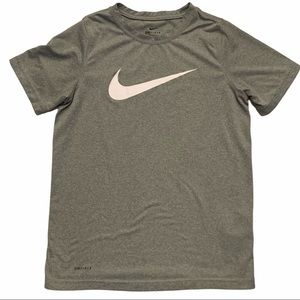 NIKE Dri-Fit Silky Short Sleeve T-Shirt Si…